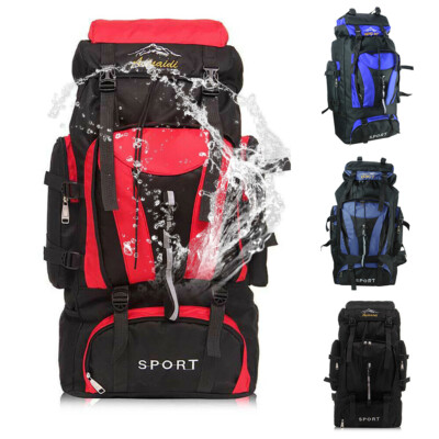 TRAVELBEAR תיקים טקטיים 70L Military Large Tactical Backpack Rucksack Camping Hiking Bag Outdoor Travel